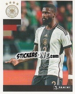 Sticker Antonio Rüdiger - Deutschland 2024 & die Bestern aus Europa
 n. 80 - Panini