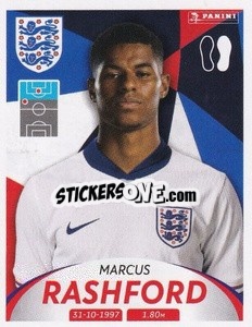 Sticker Marcus Rashford - Deutschland 2024 & die Bestern aus Europa
 n. 234 - Panini