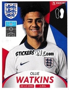 Sticker Ollie Watkins - Deutschland 2024 & die Bestern aus Europa
 n. 235 - Panini