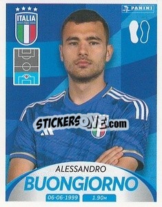 Sticker Alessandro Buongiorno - Deutschland 2024 & die Bestern aus Europa
 n. 242 - Panini