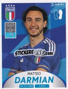 Sticker Matteo Darmian - Deutschland 2024 & die Bestern aus Europa
 n. 243 - Panini