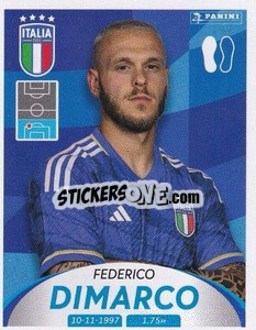 Sticker Federico Dimarco - Deutschland 2024 & die Bestern aus Europa
 n. 245 - Panini