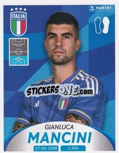 Sticker Gianluca Mancini - Deutschland 2024 & die Bestern aus Europa
 n. 246 - Panini