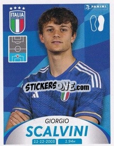 Sticker Giorgio Scalvini - Deutschland 2024 & die Bestern aus Europa
 n. 247 - Panini