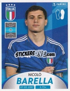 Sticker Nicolò Barella - Deutschland 2024 & die Bestern aus Europa
 n. 249 - Panini