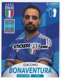 Sticker Giacomo Bonaventura - Deutschland 2024 & die Bestern aus Europa
 n. 250 - Panini