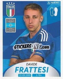 Sticker Davide Frattesi - Deutschland 2024 & die Bestern aus Europa
 n. 252 - Panini