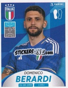 Sticker Domenico Berardi - Deutschland 2024 & die Bestern aus Europa
 n. 256 - Panini