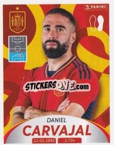 Sticker Daniel Carvajal - Deutschland 2024 & die Bestern aus Europa
 n. 268 - Panini