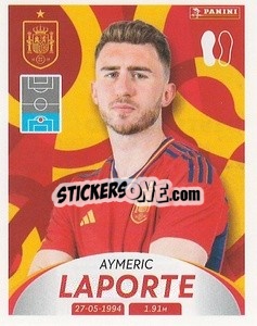 Sticker Aymeric Laporte - Deutschland 2024 & die Bestern aus Europa
 n. 271 - Panini