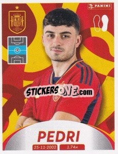 Sticker Pedri - Deutschland 2024 & die Bestern aus Europa
 n. 278 - Panini