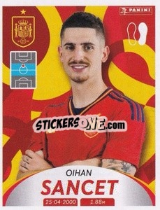 Sticker Oihan Sancet - Deutschland 2024 & die Bestern aus Europa
 n. 281 - Panini