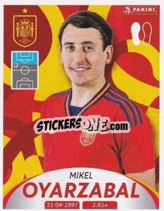 Cromo Mikel Oyarzabal - Deutschland 2024 & die Bestern aus Europa
 n. 287 - Panini
