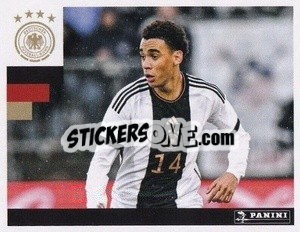 Sticker Jamal Musiala - Deutschland 2024 & die Bestern aus Europa
 n. 145 - Panini