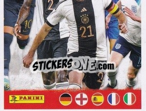 Sticker Logo - Deutschland 2024 & die Bestern aus Europa
 n. 2 - Panini
