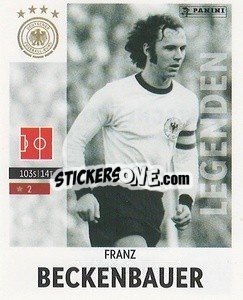 Sticker Franz Beckenbauer - Deutschland 2024 & die Bestern aus Europa
 n. 4 - Panini