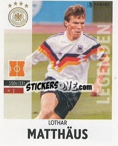 Sticker Lothar Matthäus - Deutschland 2024 & die Bestern aus Europa
 n. 8 - Panini