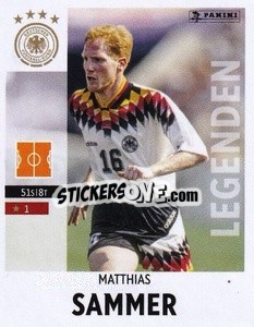 Sticker Matthias Sammer - Deutschland 2024 & die Bestern aus Europa
 n. 10 - Panini
