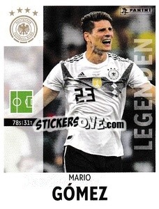 Sticker Mario Gómez - Deutschland 2024 & die Bestern aus Europa
 n. 13 - Panini