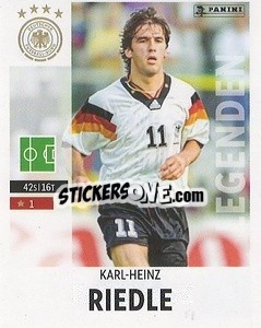 Sticker Karl-Heinz Riedle - Deutschland 2024 & die Bestern aus Europa
 n. 15 - Panini