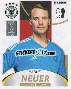 Sticker Manuel Neuer - Deutschland 2024 & die Bestern aus Europa
 n. 18 - Panini