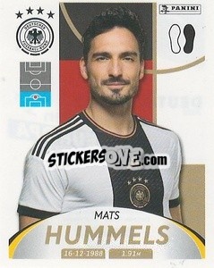 Sticker Mats Hummels - Deutschland 2024 & die Bestern aus Europa
 n. 22 - Panini
