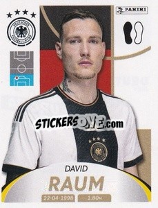 Sticker David Raum - Deutschland 2024 & die Bestern aus Europa
 n. 23 - Panini