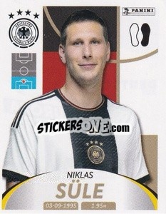Sticker Niklas Süle - Deutschland 2024 & die Bestern aus Europa
 n. 25 - Panini