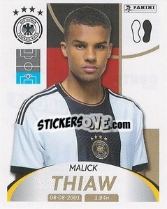 Sticker Malick Thiaw - Deutschland 2024 & die Bestern aus Europa
 n. 27 - Panini