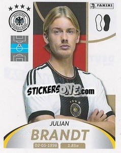 Sticker Julian Brandt - Deutschland 2024 & die Bestern aus Europa
 n. 28 - Panini
