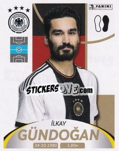 Sticker İlkay Gündoğan - Deutschland 2024 & die Bestern aus Europa
 n. 32 - Panini