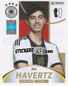 Sticker Kai Havertz - Deutschland 2024 & die Bestern aus Europa
 n. 33 - Panini