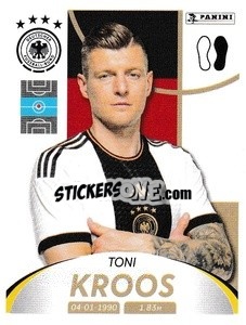 Sticker Toni Kroos - Deutschland 2024 & die Bestern aus Europa
 n. 36 - Panini