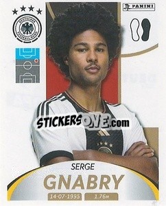 Sticker Serge Gnabry - Deutschland 2024 & die Bestern aus Europa
 n. 41 - Panini