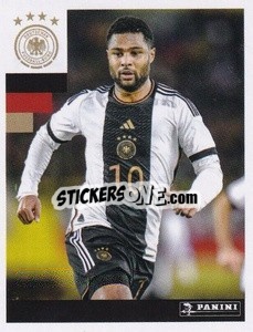 Sticker Serge Gnabry - Deutschland 2024 & die Bestern aus Europa
 n. 164 - Panini