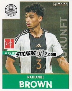 Figurina Nathaniel Brown - Deutschland 2024 & die Bestern aus Europa
 n. 174 - Panini