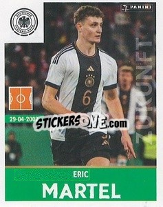 Sticker Eric Martel - Deutschland 2024 & die Bestern aus Europa
 n. 176 - Panini