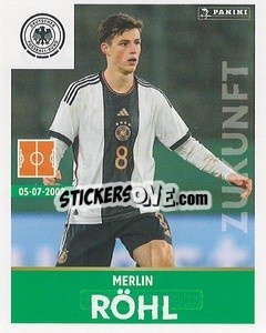 Figurina Merlin Röhl - Deutschland 2024 & die Bestern aus Europa
 n. 178 - Panini