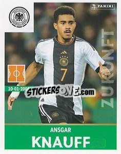 Sticker Ansgar Knauff - Deutschland 2024 & die Bestern aus Europa
 n. 180 - Panini
