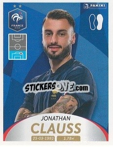 Sticker Jonathan Clauss - Deutschland 2024 & die Bestern aus Europa
 n. 187 - Panini