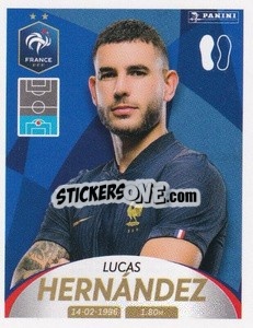 Sticker Lucas Hernández - Deutschland 2024 & die Bestern aus Europa
 n. 188 - Panini