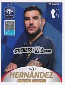 Sticker Théo Hernández - Deutschland 2024 & die Bestern aus Europa
 n. 189 - Panini