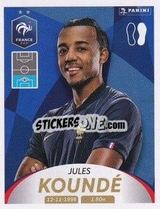 Sticker Jules Koundé - Deutschland 2024 & die Bestern aus Europa
 n. 191 - Panini