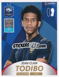 Sticker Jean-Clair Todibo - Deutschland 2024 & die Bestern aus Europa
 n. 194 - Panini