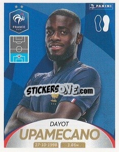 Sticker Dayot Upamecano - Deutschland 2024 & die Bestern aus Europa
 n. 195 - Panini