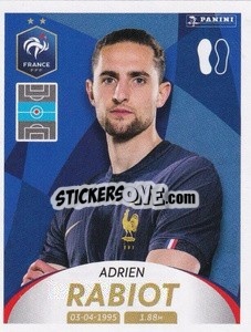 Sticker Adrien Rabiot - Deutschland 2024 & die Bestern aus Europa
 n. 200 - Panini