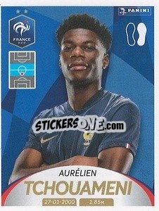 Sticker Aurélien Tchouameni - Deutschland 2024 & die Bestern aus Europa
 n. 201 - Panini