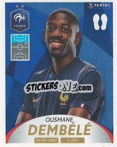 Sticker Ousmane Dembélé - Deutschland 2024 & die Bestern aus Europa
 n. 204 - Panini