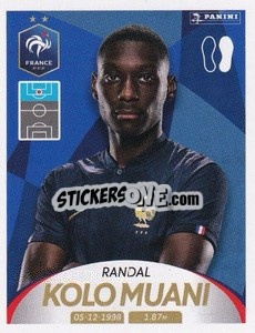 Sticker Randal Kolo Muani - Deutschland 2024 & die Bestern aus Europa
 n. 207 - Panini