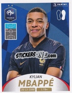 Sticker Kylian Mbappé - Deutschland 2024 & die Bestern aus Europa
 n. 208 - Panini